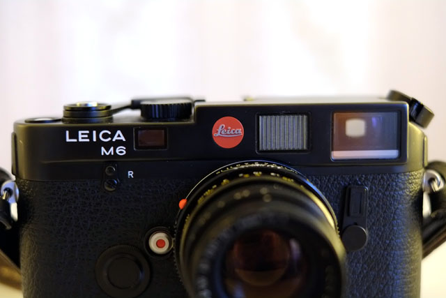 Leica M6 Classic Front Nahaufnahme
