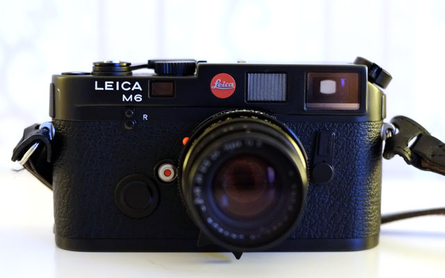 Leica M6 Classic Frontansicht