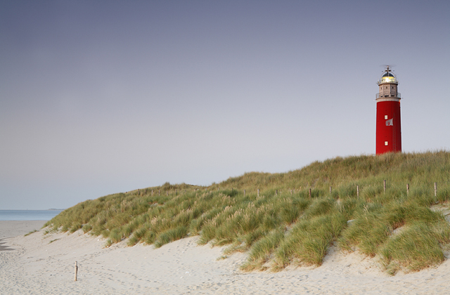 Bessere Landschaftsfotos auf Texel Leuchtturm